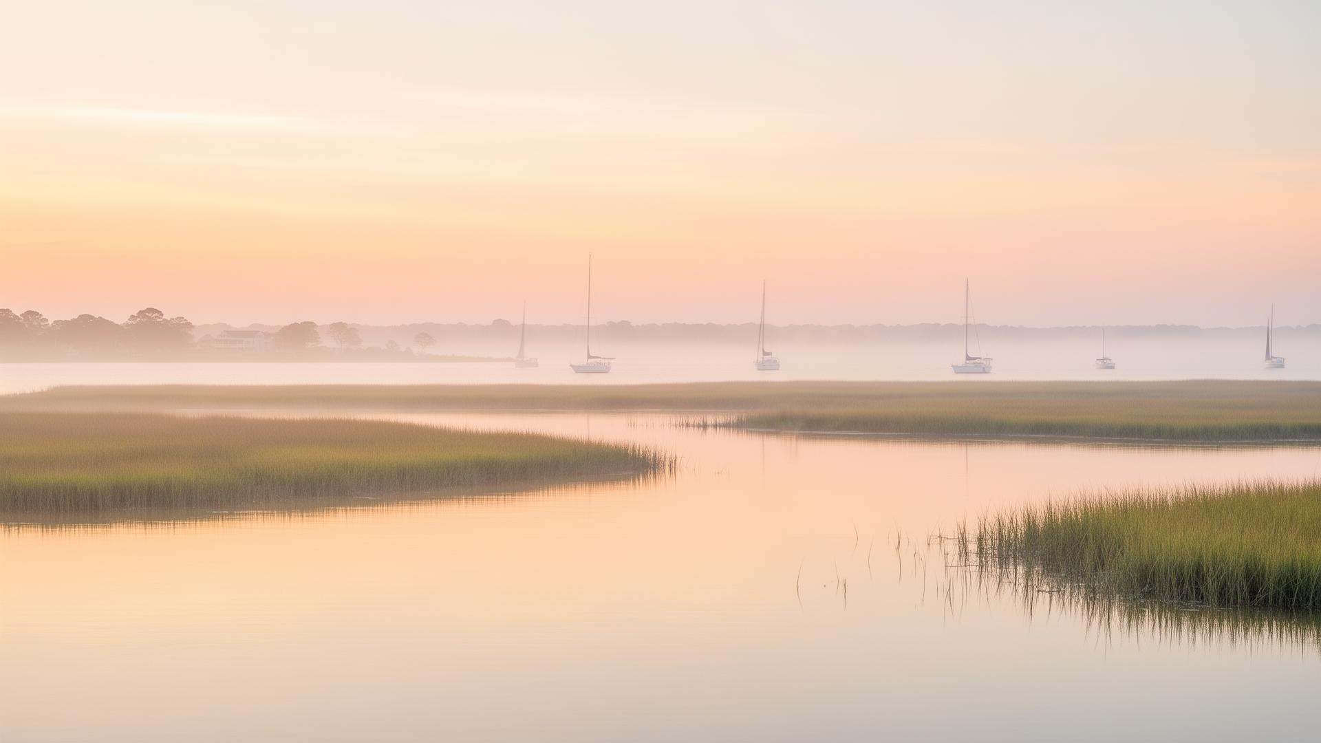 Chesapeake Bay at sunset
